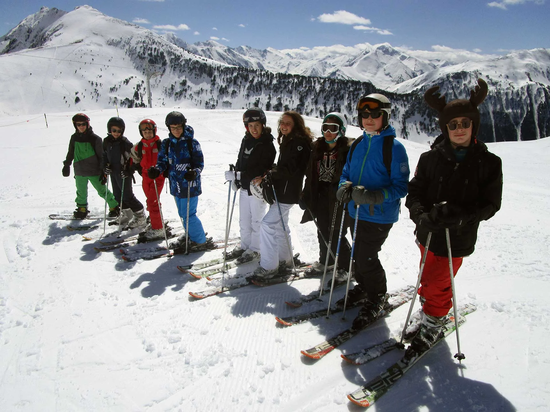 La classe de neige des 4èmes